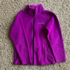 Columbia Kids' Vibrant Purple Fleece Jacket